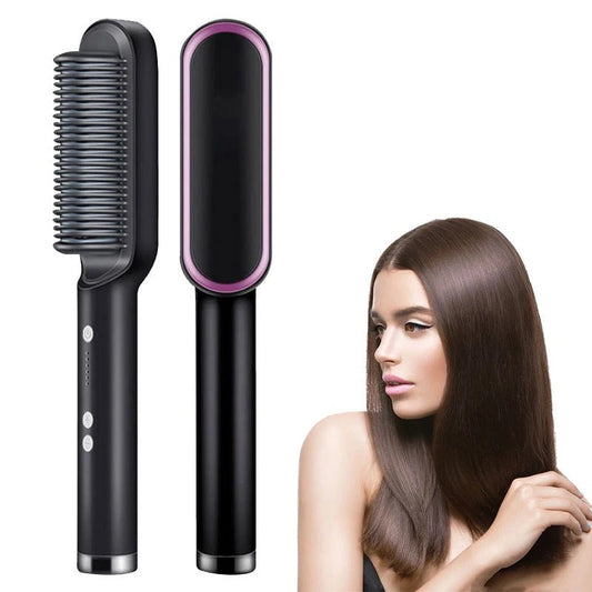 Electric Hair Straightener Brush Professional Fashion Fast Heating Ceramic Hair Straightener - Needz - MarktElectric Hair Straightener Brush Professional Fashion Fast Heating Ceramic Hair Straightenerproduct_na