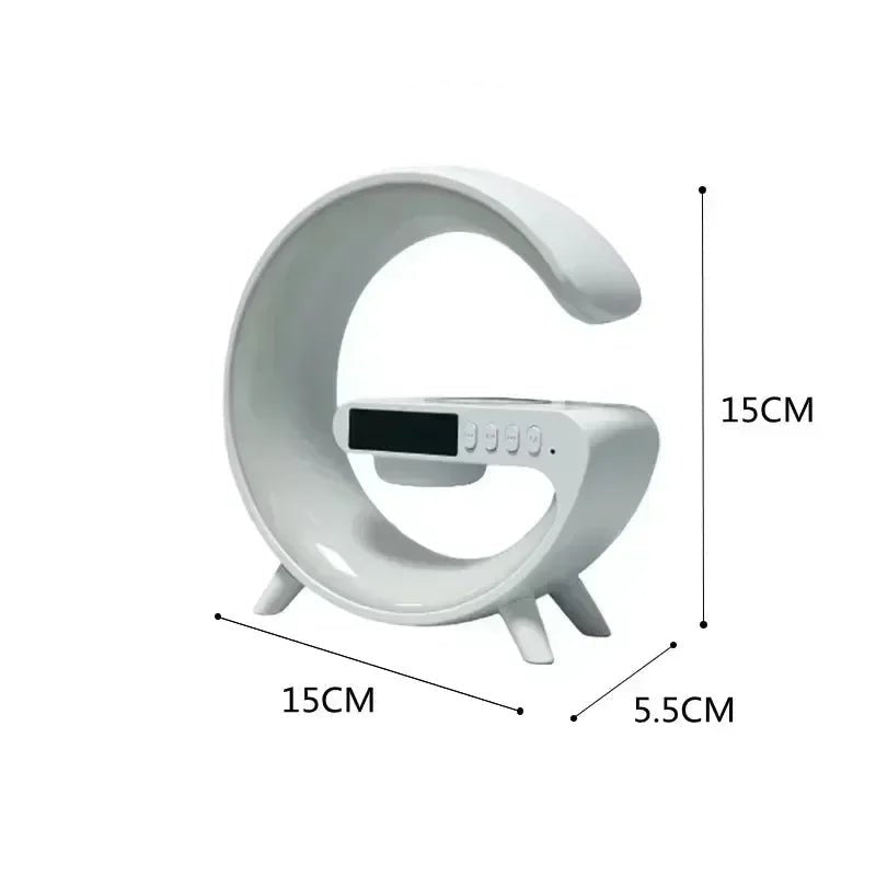 G Wireless Charger Stand Wecker Bluetooth Lautsprecher - Needz - MarktG Wireless Charger Stand Wecker Bluetooth Lautsprecherproduct_na