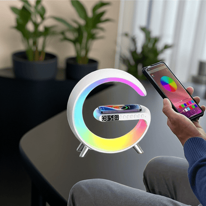 G Wireless Charger Stand Wecker Bluetooth Lautsprecher - Needz - MarktG Wireless Charger Stand Wecker Bluetooth Lautsprecherproduct_na