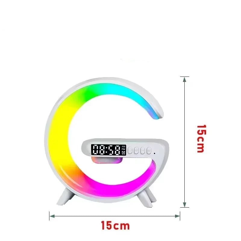 G Wireless Charger Stand Wecker Bluetooth Lautsprecher - Needz - MarktG Wireless Charger Stand Wecker Bluetooth Lautsprecherproduct_na