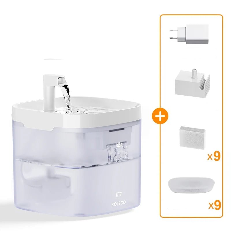 Intelligenter Katzentrinkbrunnen, automatischer Wasserspender für Haustiere - Needz - MarktIntelligenter Katzentrinkbrunnen, automatischer Wasserspender für Haustiereproduct_na